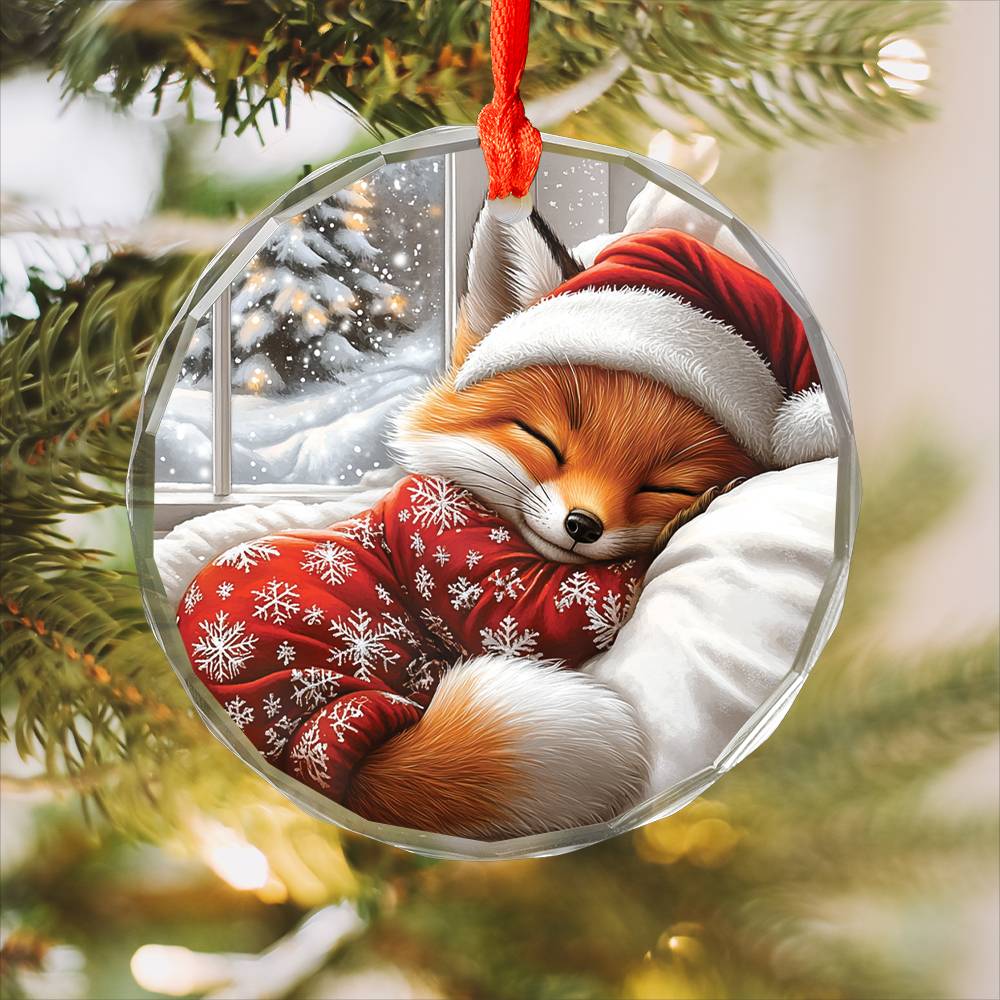 Fox Sleeping In Bed Design 4
