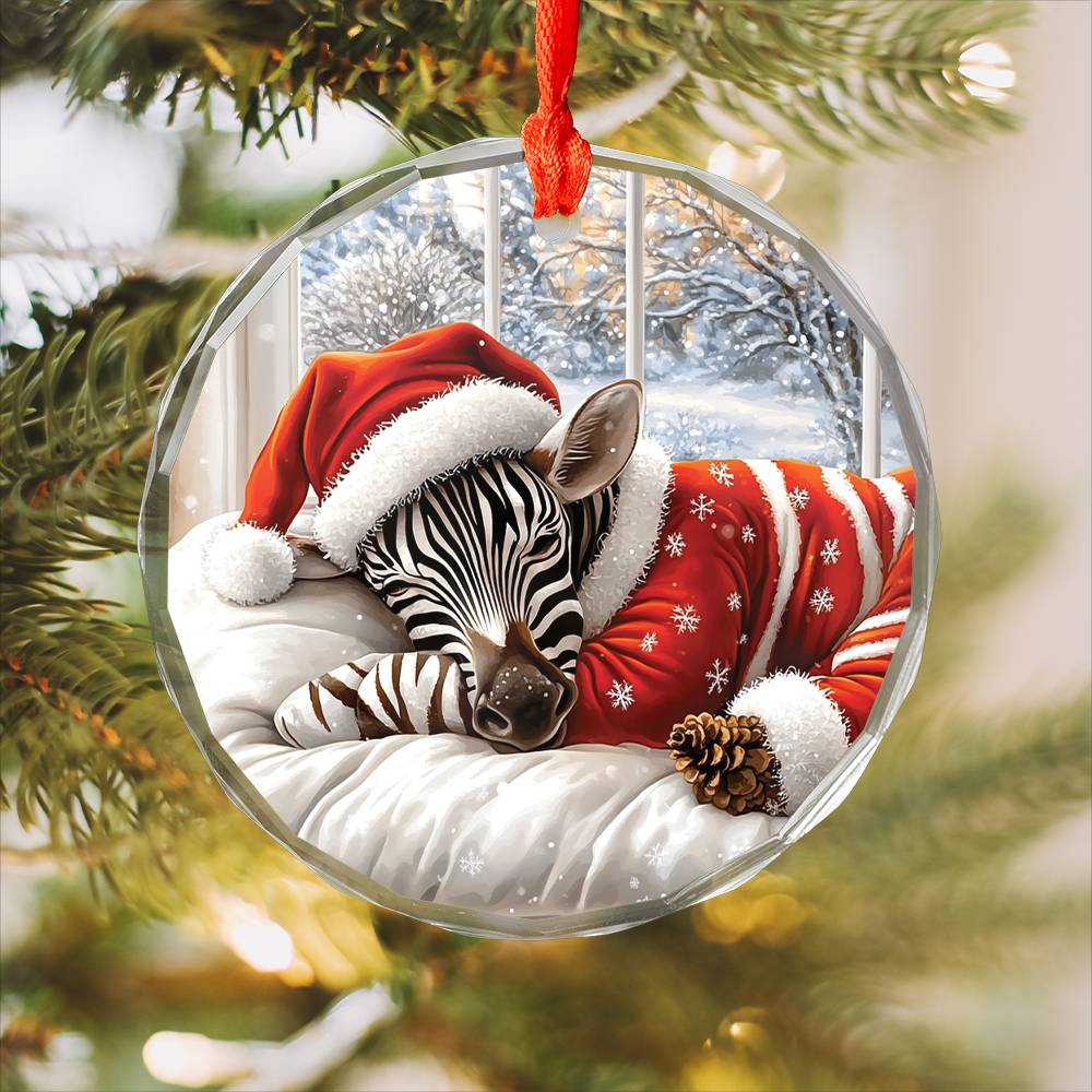 Zebra Sleeping In Bed Design 4