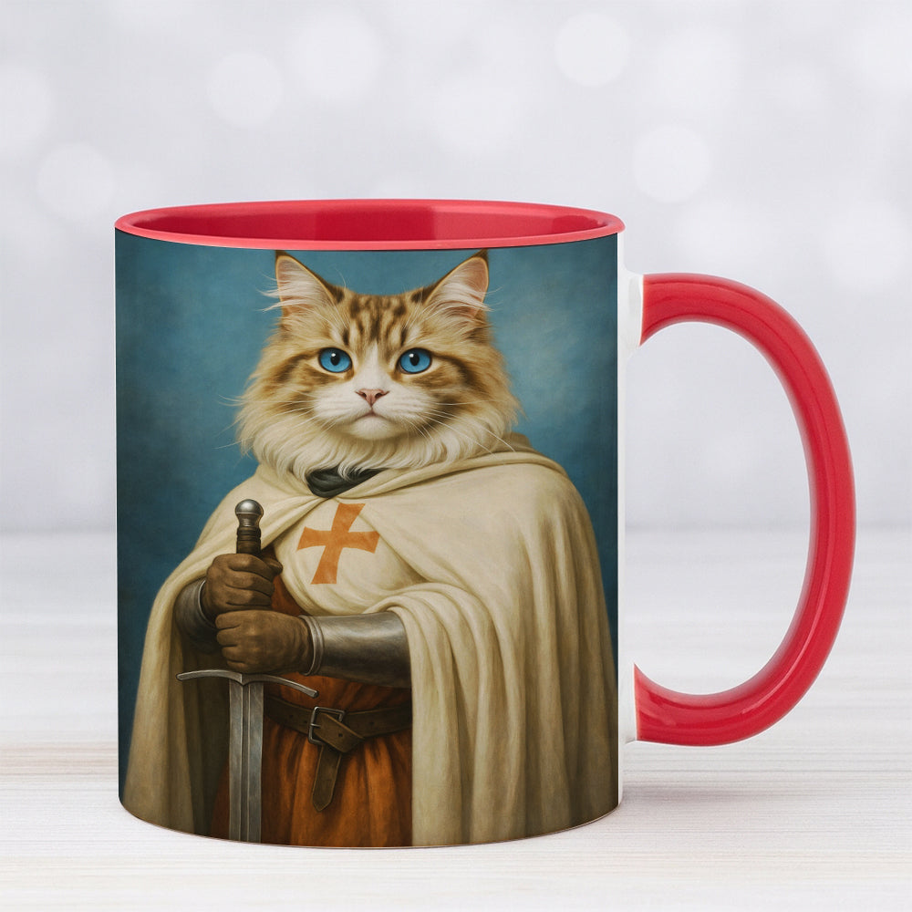 Custom Photo Priest Cat MugGift For Cat Lovers