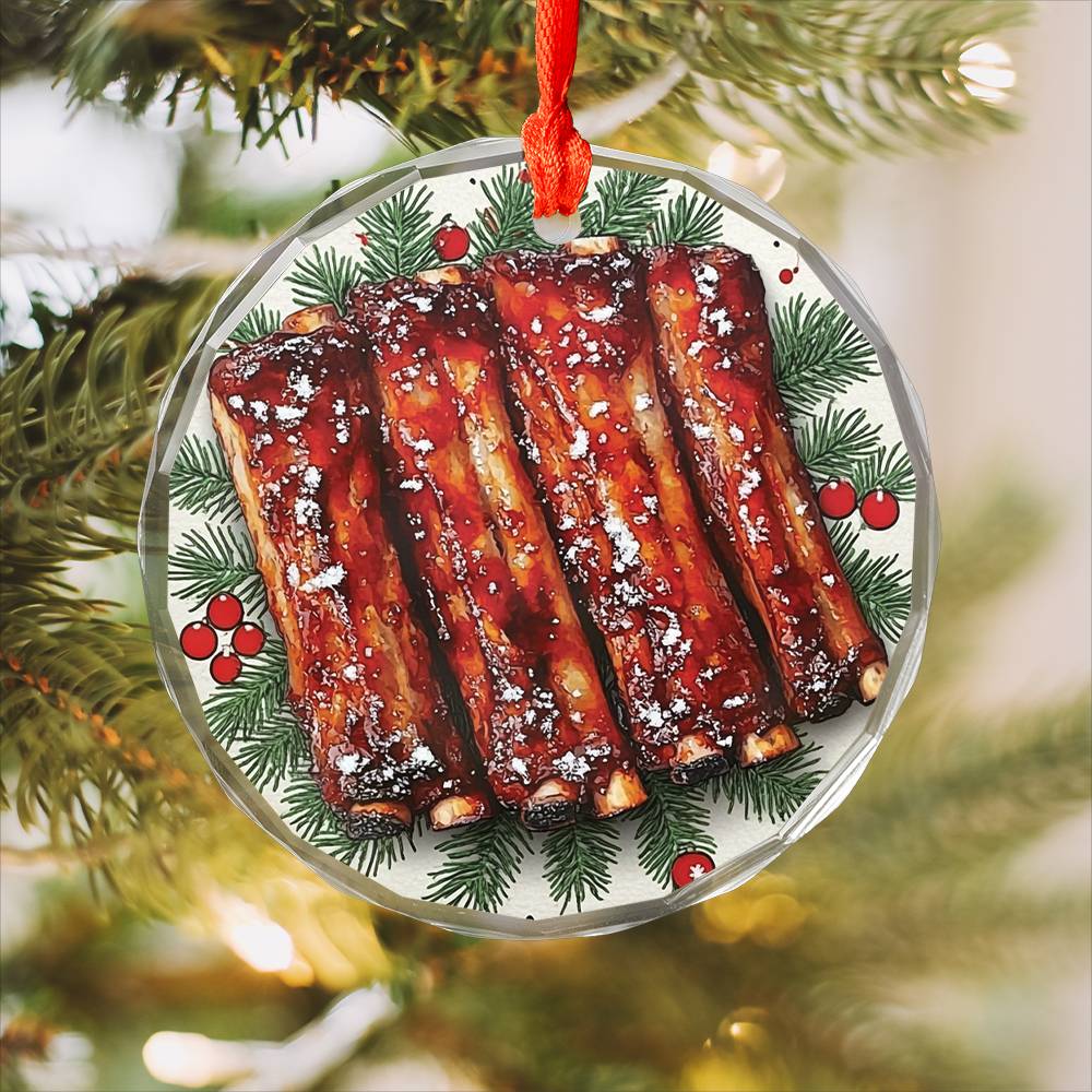 Barbecue Ribs Close up Design 2