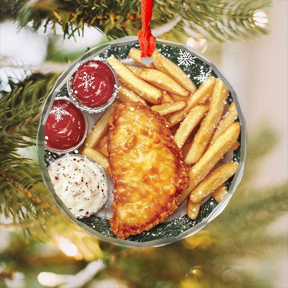 Fish and Chips (UK) Close up Design 3
