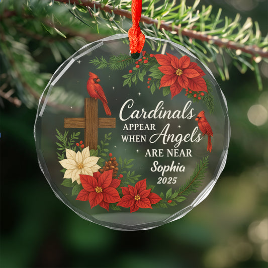 Custom Memorial Cardinal For Family, Dad, Mom