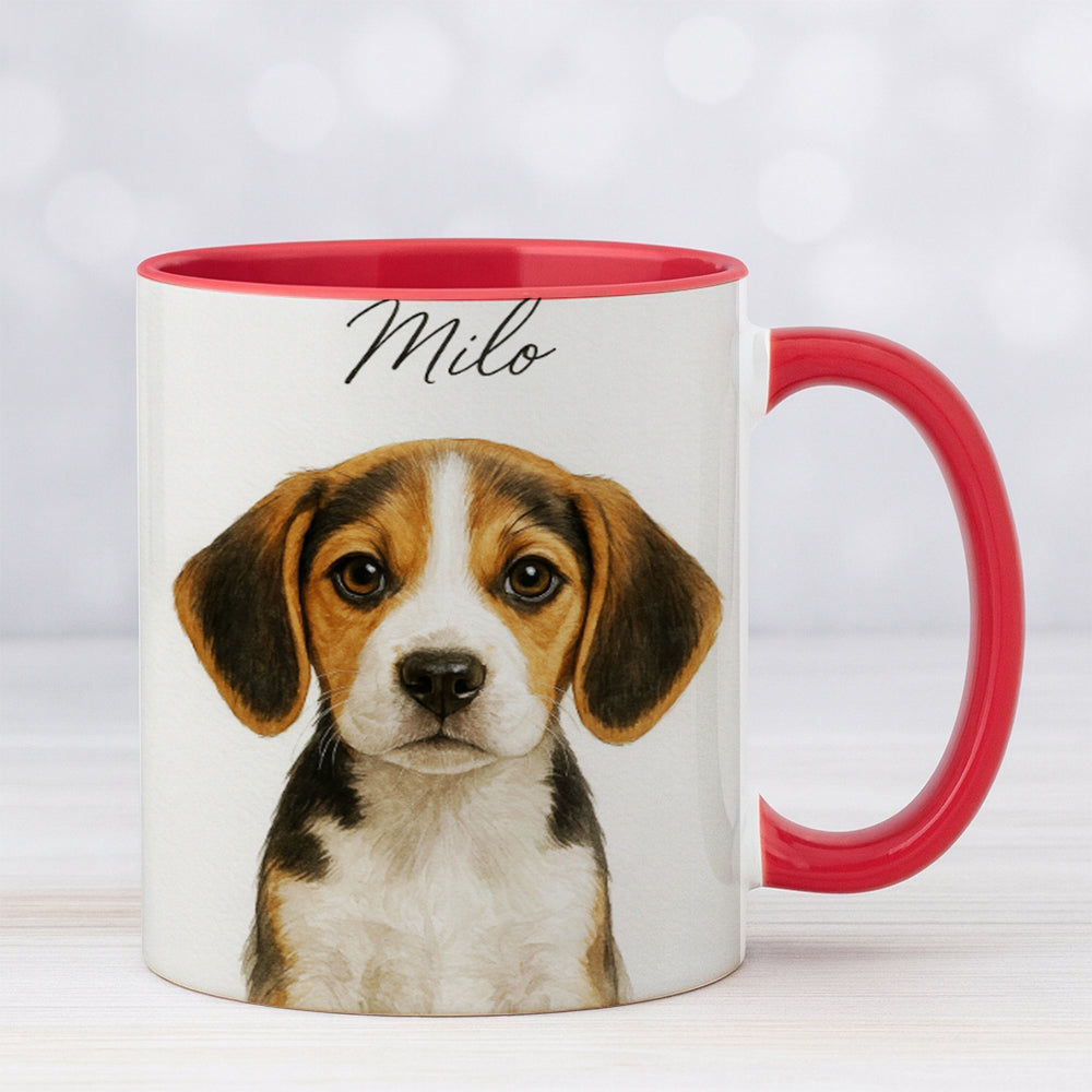 Custom Dog Portraint And With Name