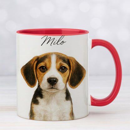 Custom Dog Portraint And With Name