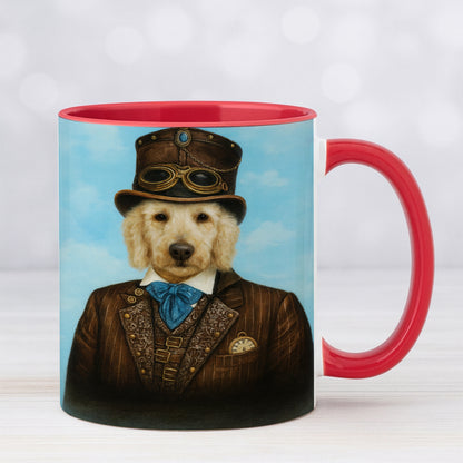 Custom Photo Pilot Dog Mug Gift For Dog Lovers