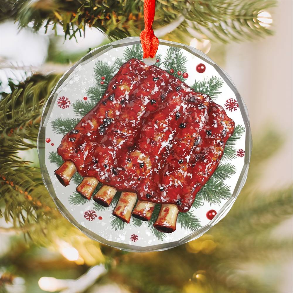 Barbecue Ribs Close up Design 3