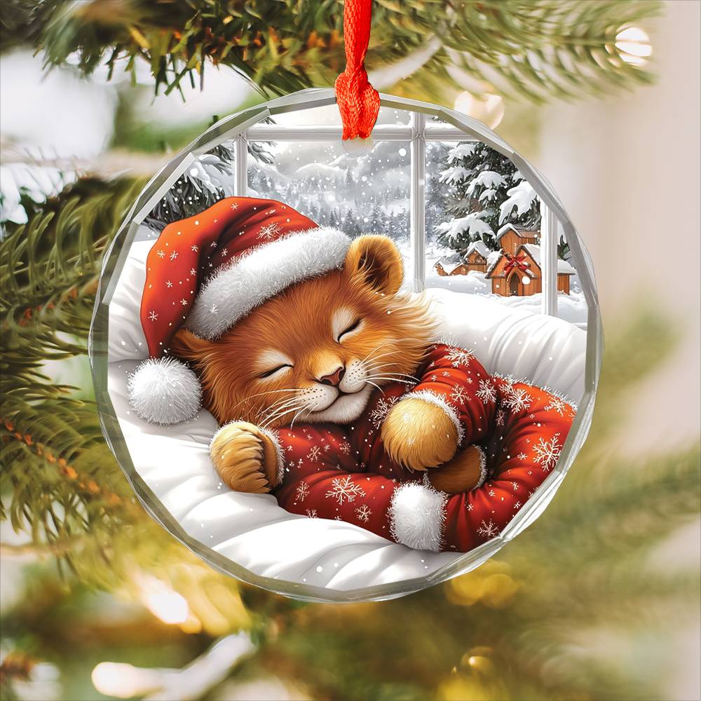 Lion Sleeping In Bed Design 3