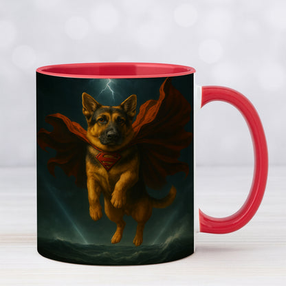 Custom Photo Dog Hero Mug