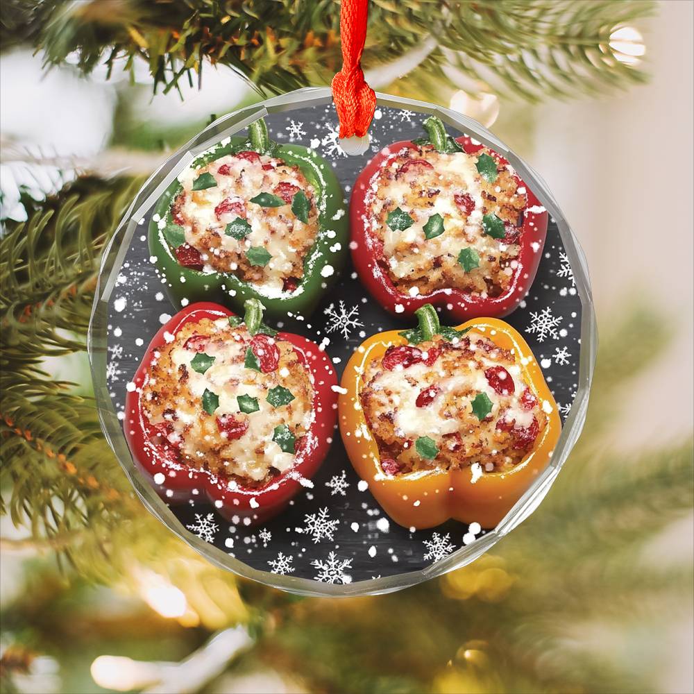Stuffed Bell Peppers Close up Design 2