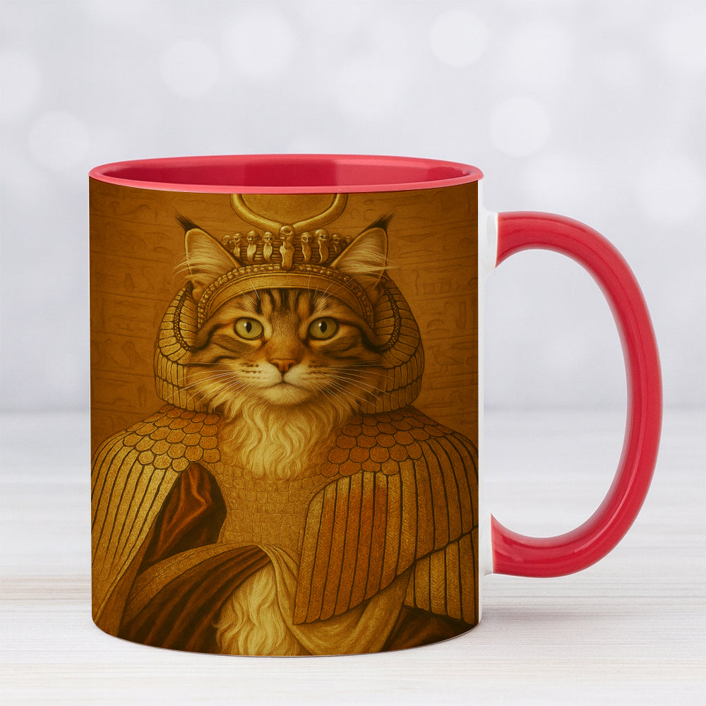 Custom Photo Cleopawtra Cat MugGift For Cat Lovers
