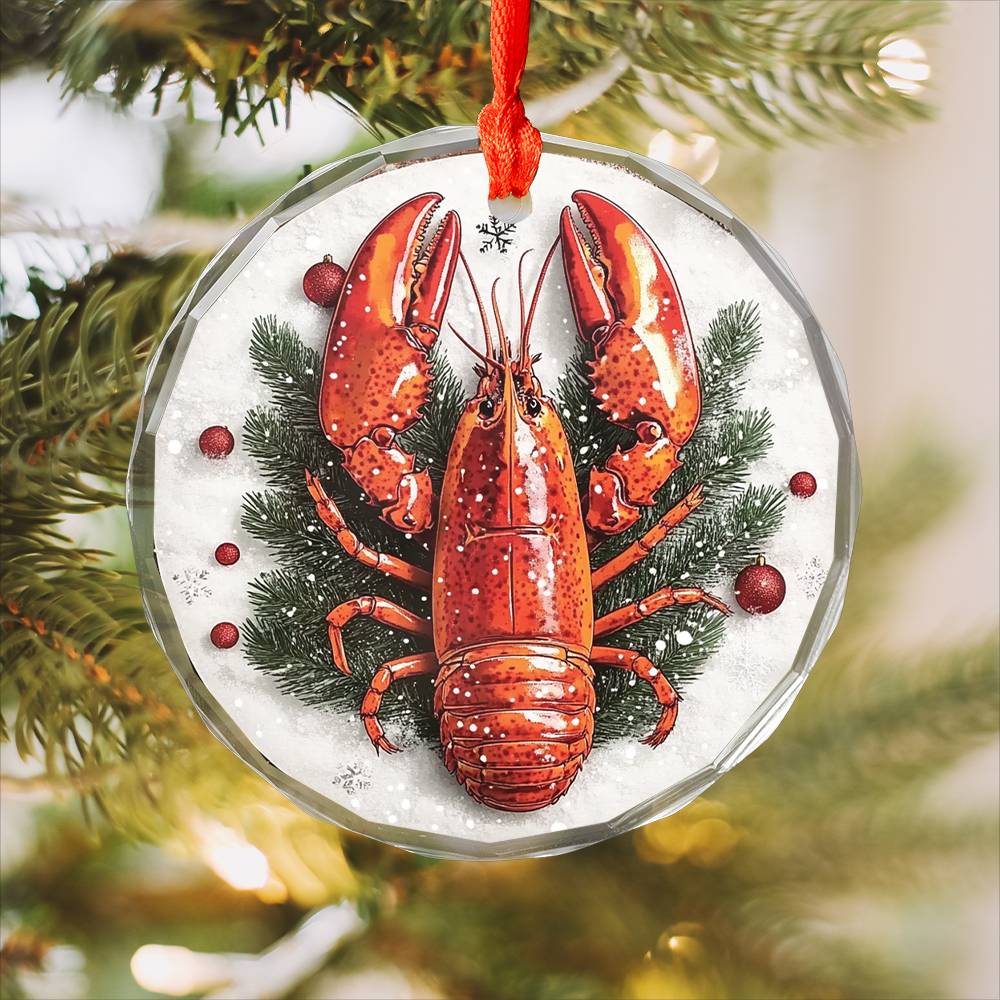 Boiled Maine Lobster Close up Design 3