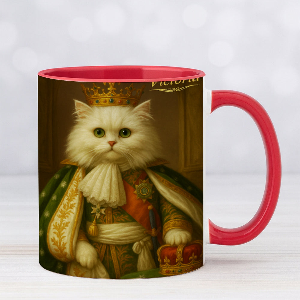 Custom Photo Napoleon Cat Mug Gift For Cat Lovers