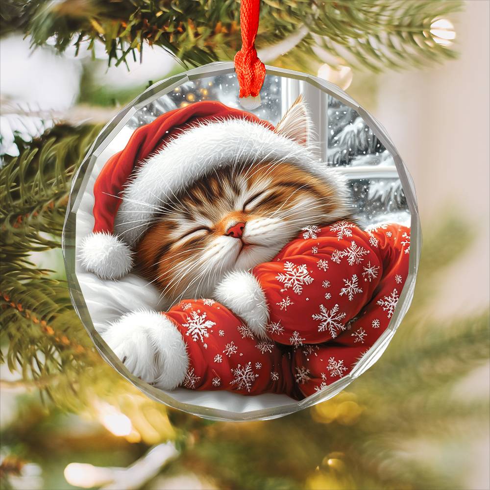 Persian cat Sleeping In Bed Design 1
