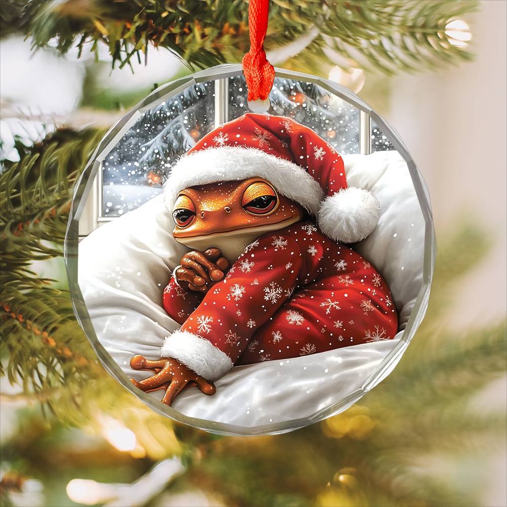 Frog Sleeping In Bed Design 2