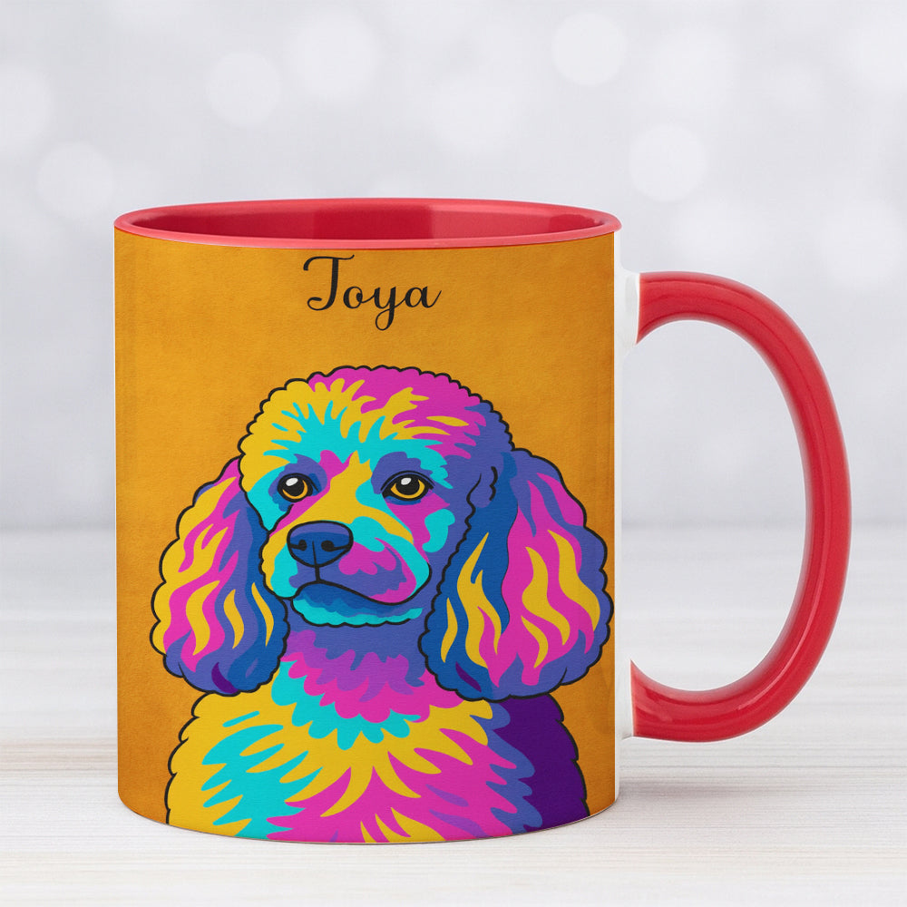 Custom Photo Minimalist Dog Mug Gift For Dog Lovers