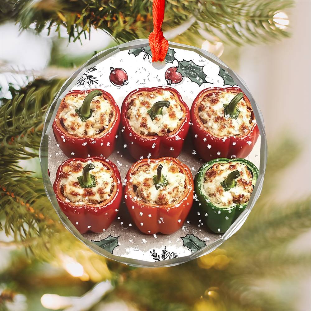 Stuffed Bell Peppers Close up Design 3