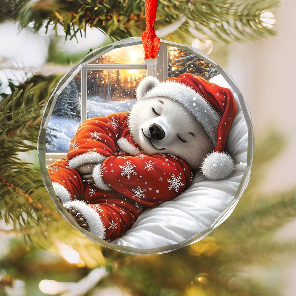 Polar Bear Sleeping In Bed Design 2