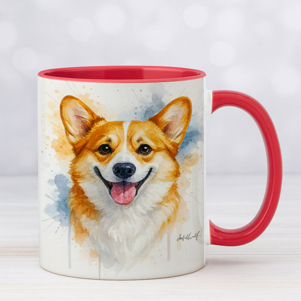 Custom Photo Dog Watercolor Artwork