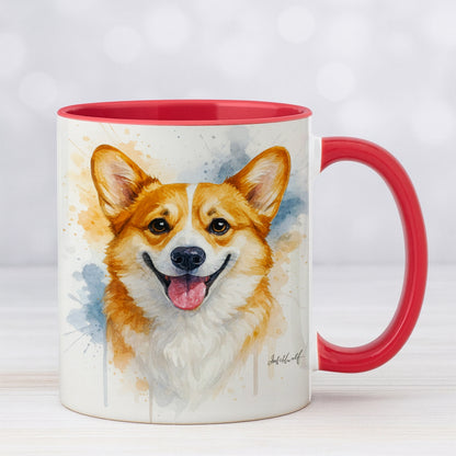 Custom Photo Dog Watercolor Artwork