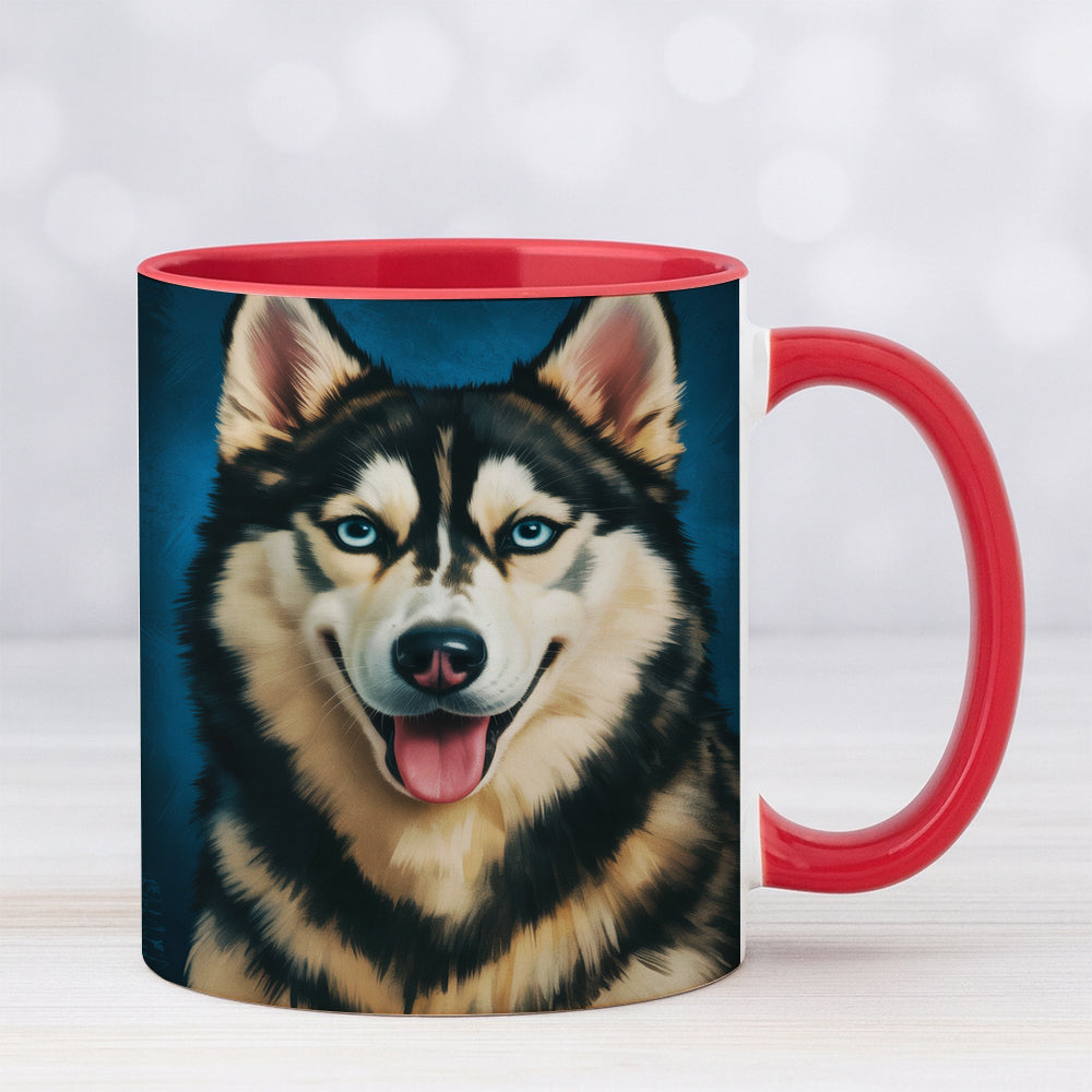 Custom Dog Deep Blue