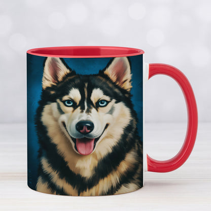 Custom Dog Deep Blue