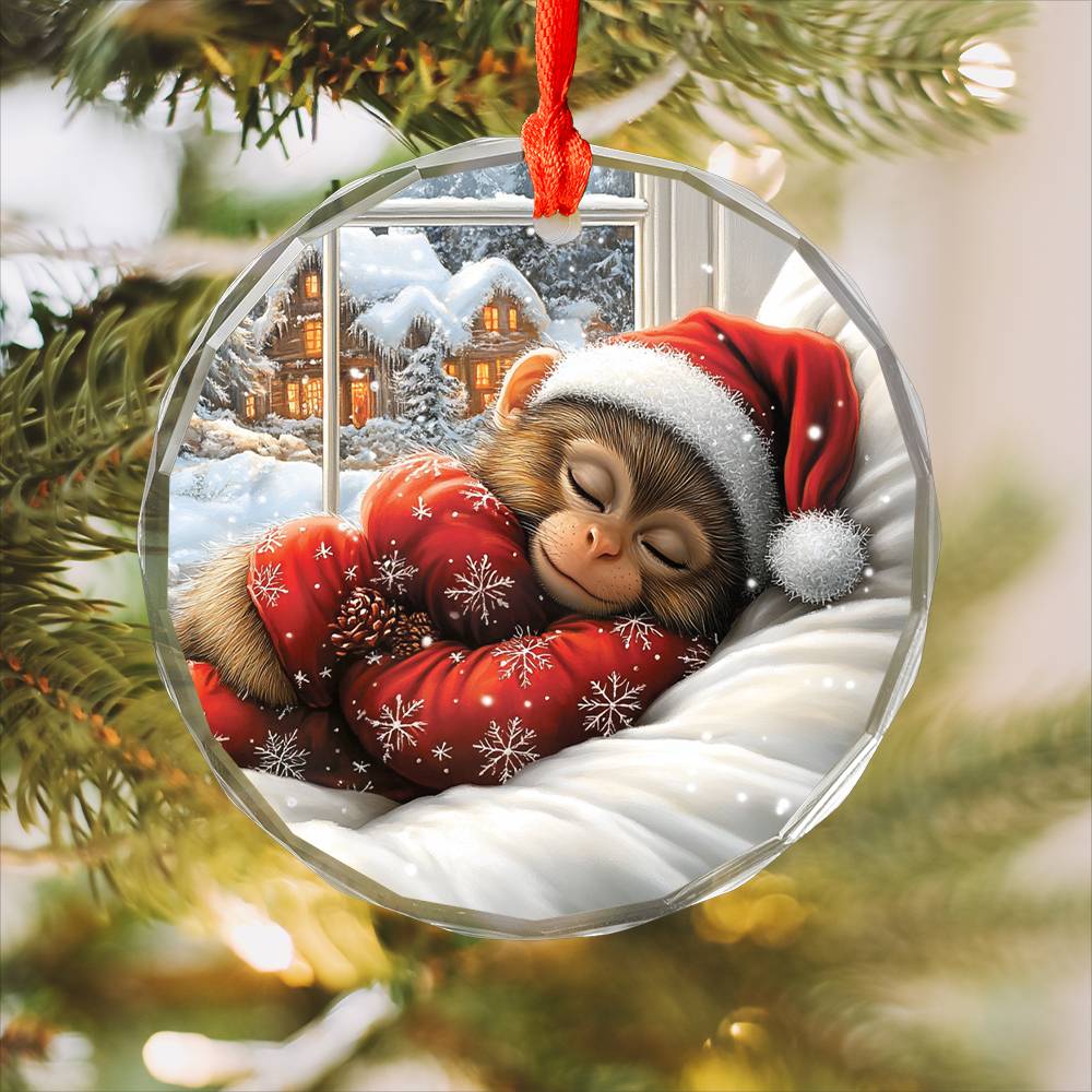 Monkey Sleeping In Bed Design 2