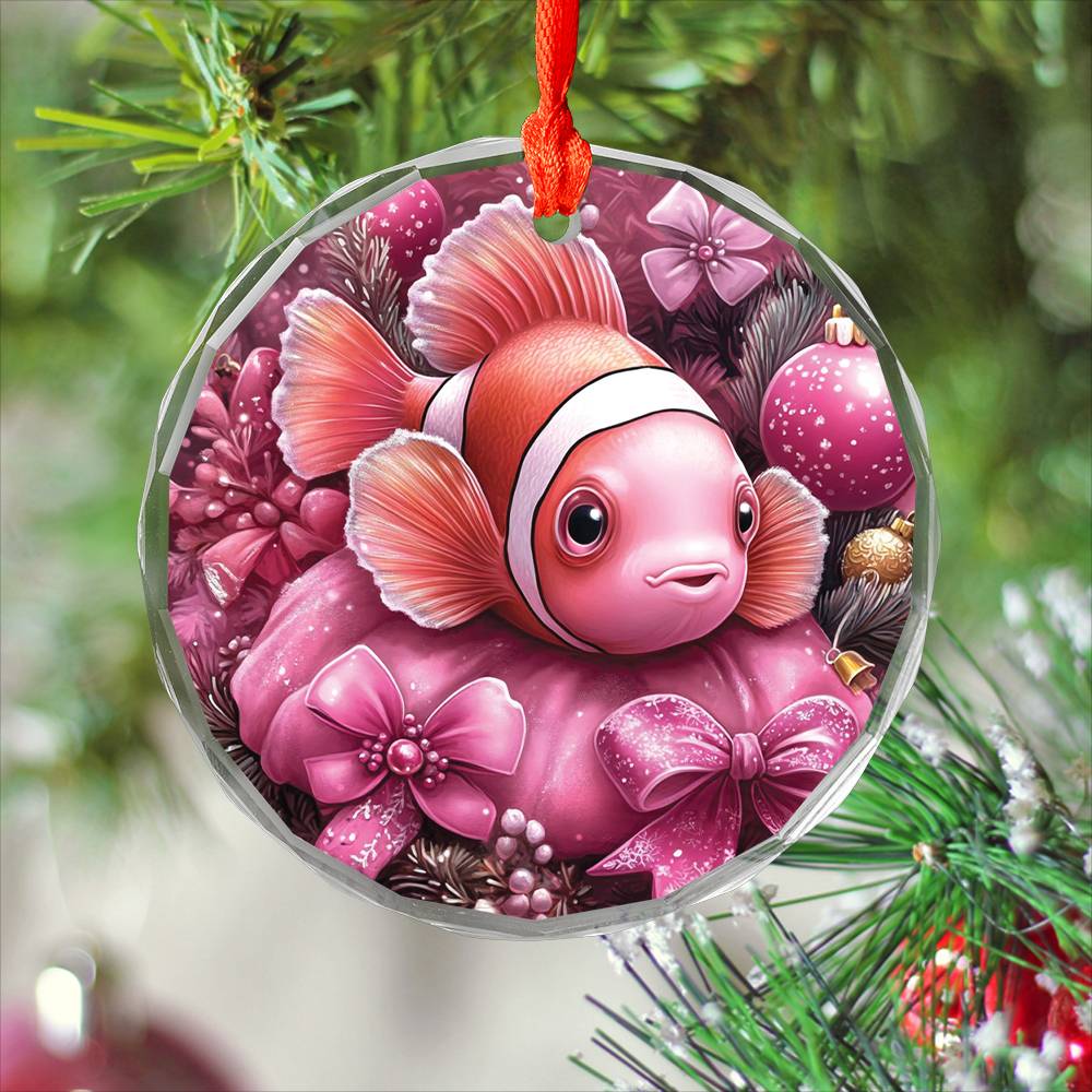 Clown Fish Pink Christmas Design