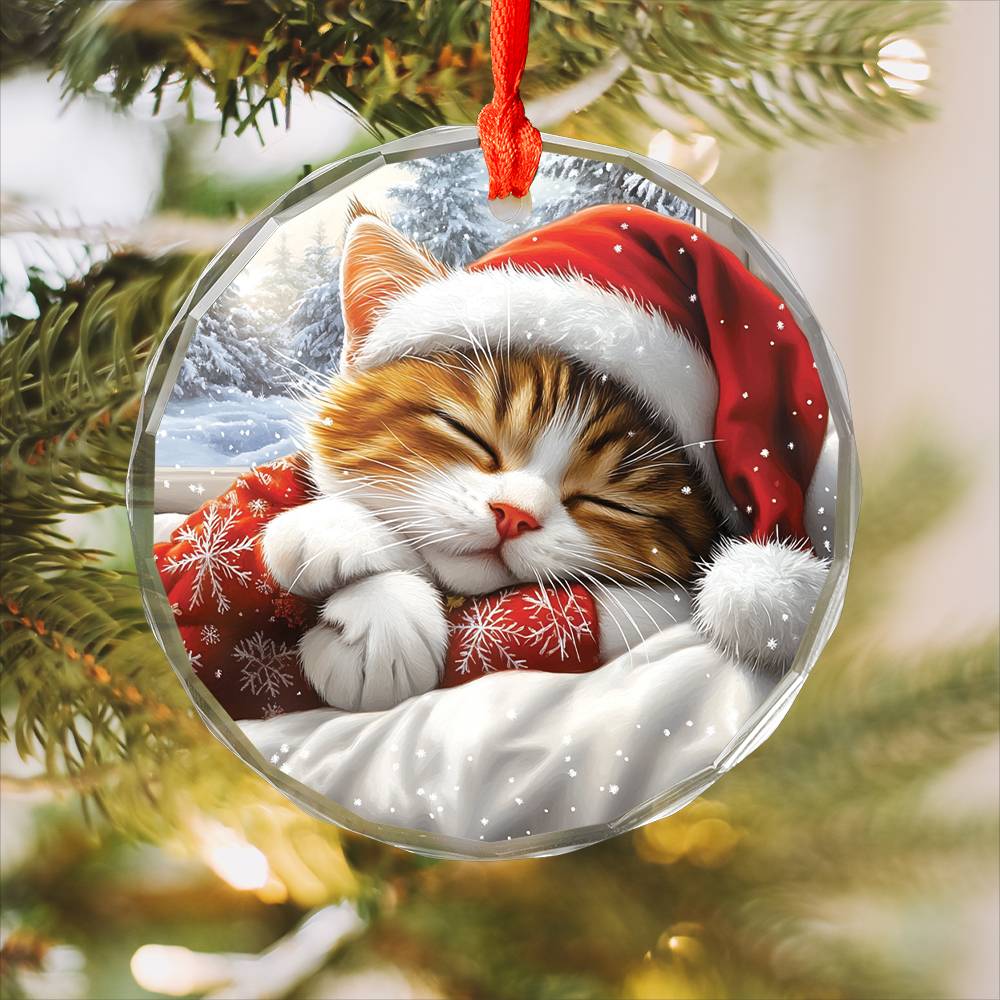 Persian cat Sleeping In Bed Design 3