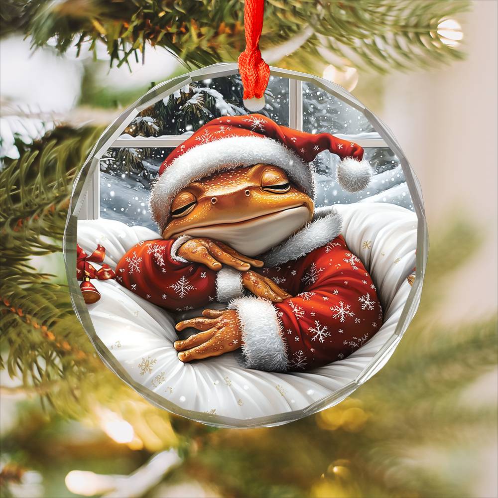 Frog Sleeping In Bed Design 3
