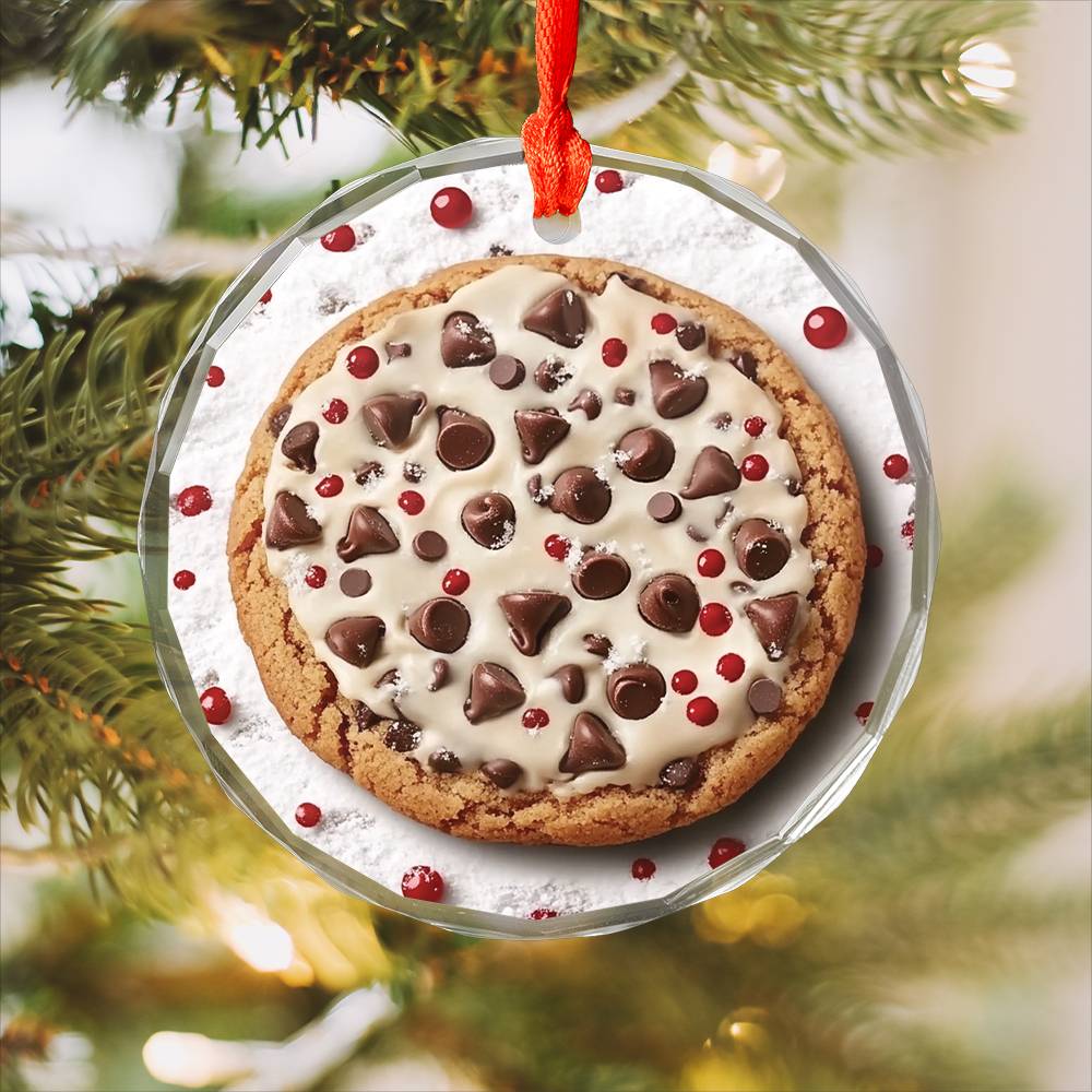 Chocolate chip cookie Close up Design 1