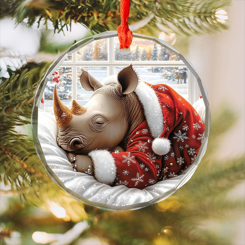 Rhino Sleeping In Bed Design 3