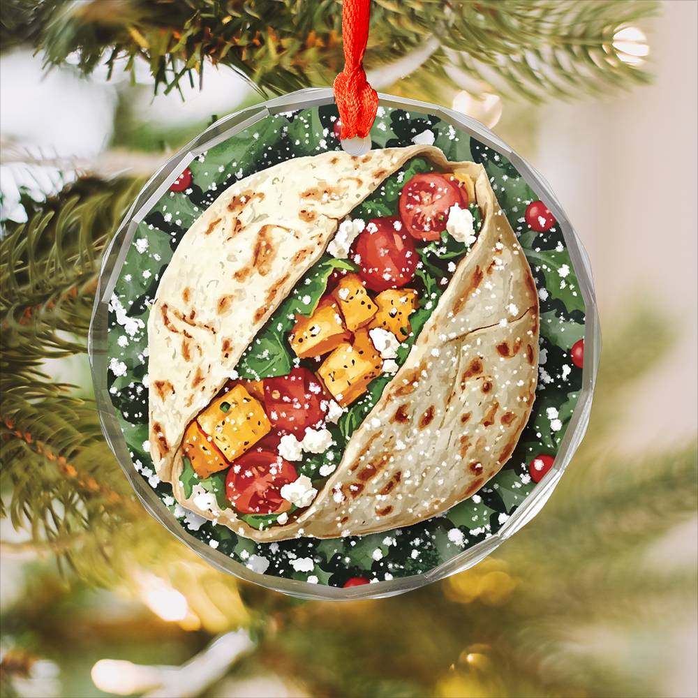 Chicken Caesar Wrap Close up Design 3