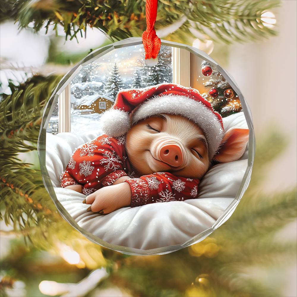 Pig Sleeping In Bed Design 4