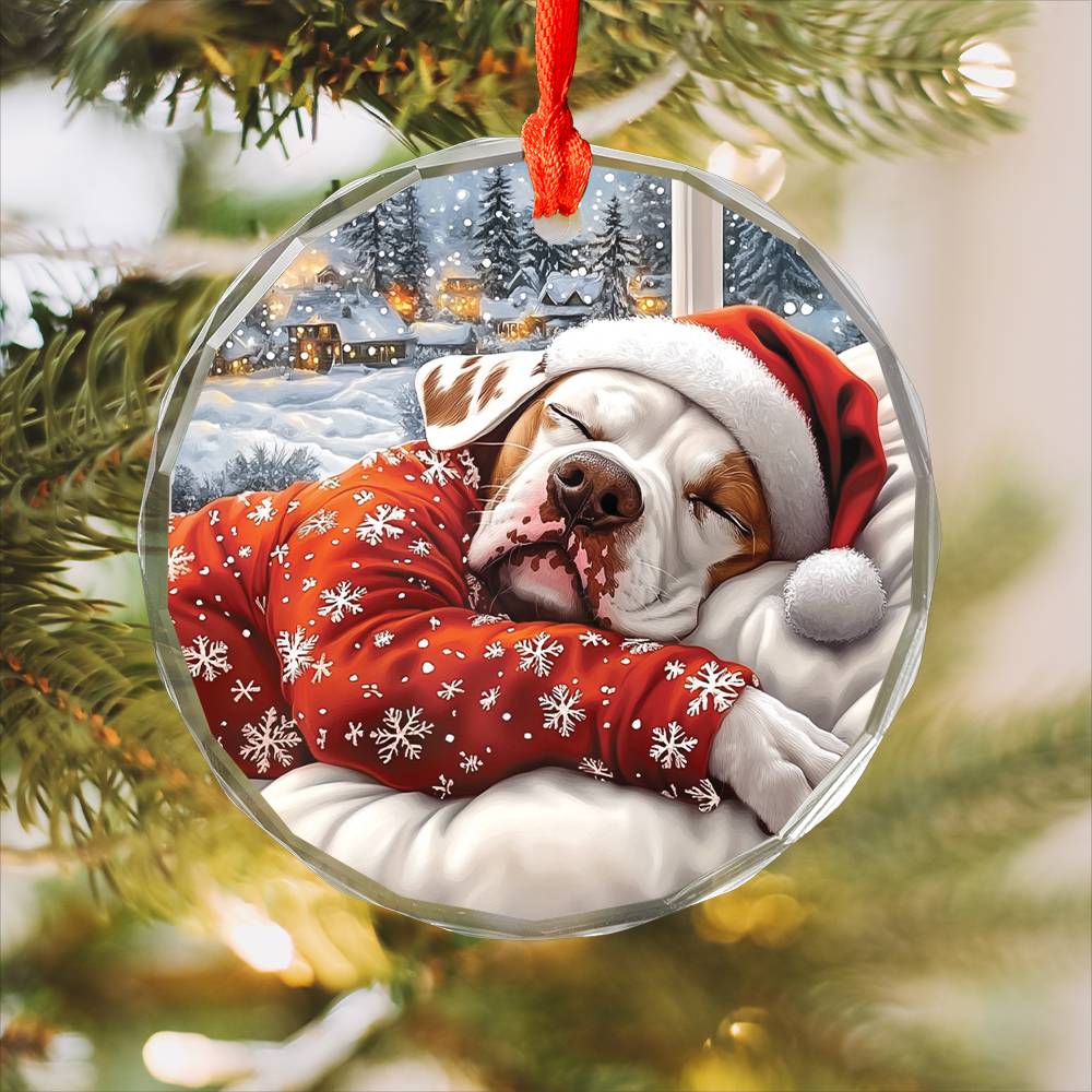 Great Dane Dog Sleeping In Bed Design 3