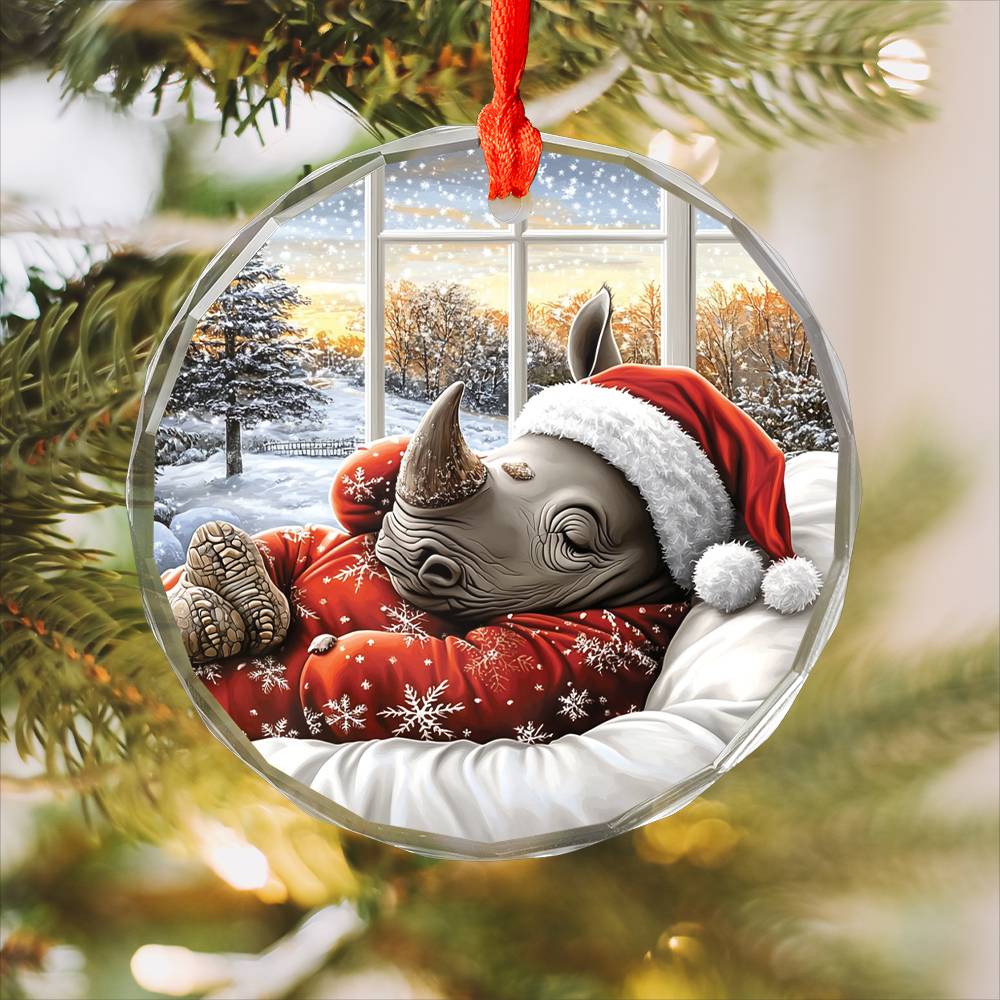 Rhino Sleeping In Bed Design 2