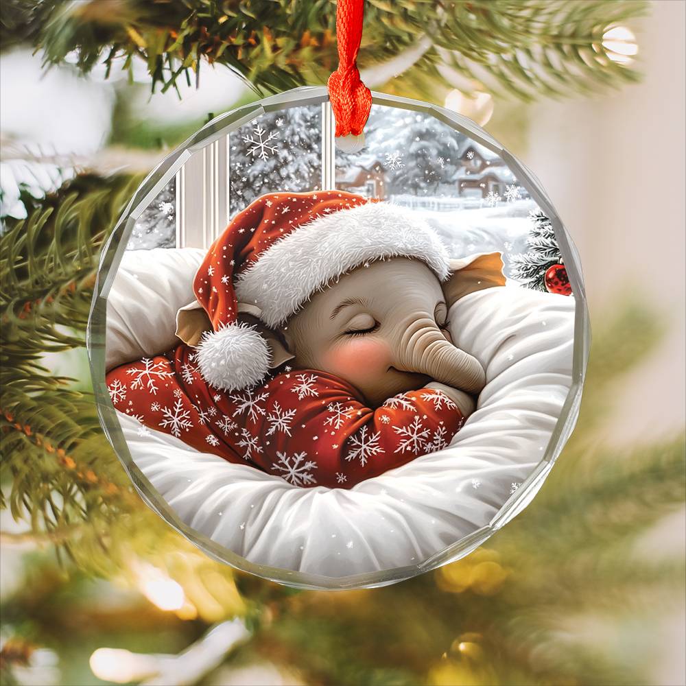 Elephant Sleeping In Bed Design 1