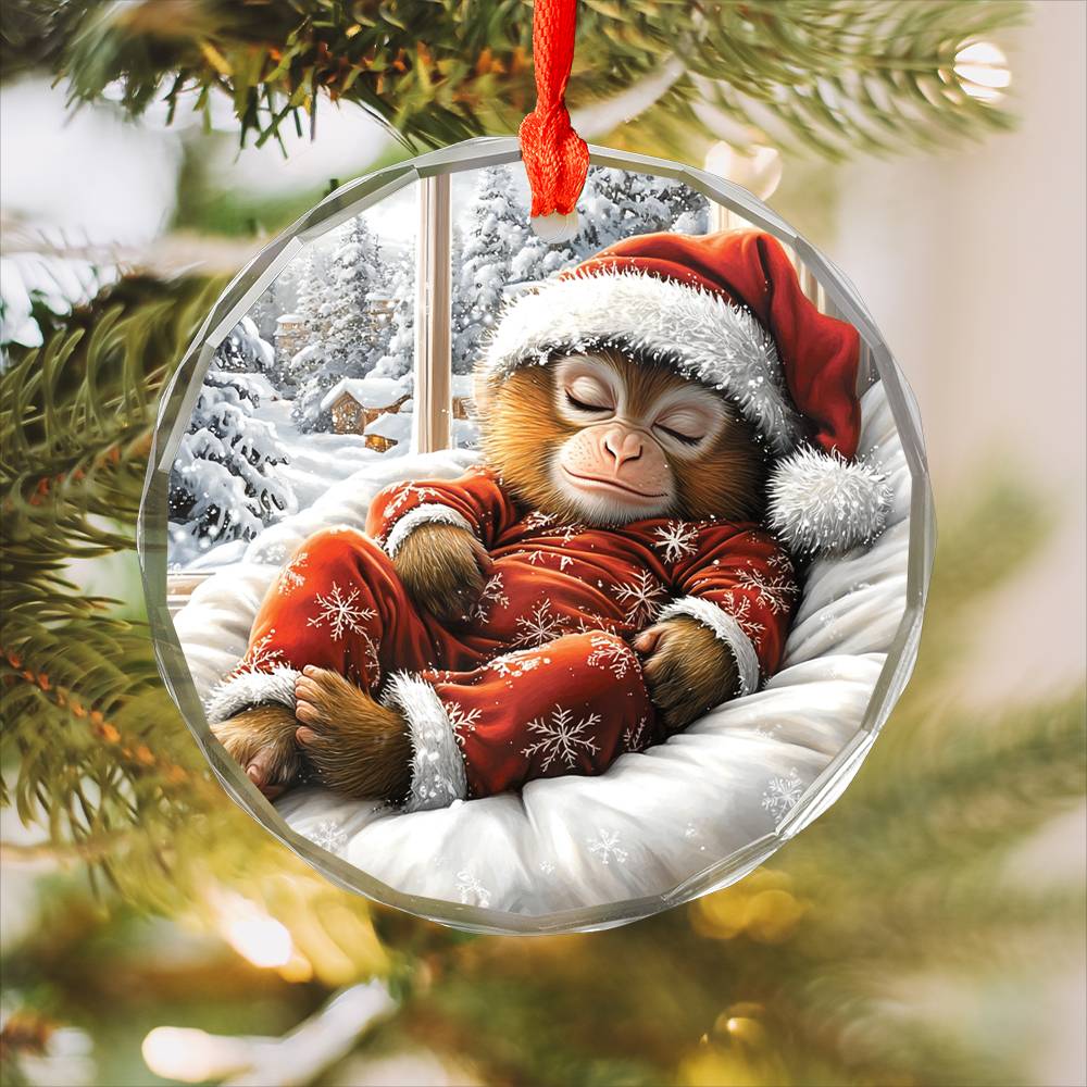 Monkey Sleeping In Bed Design 4