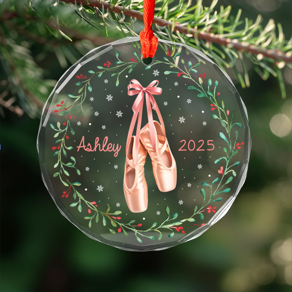 Custom Name Ballet Shoes For Girl