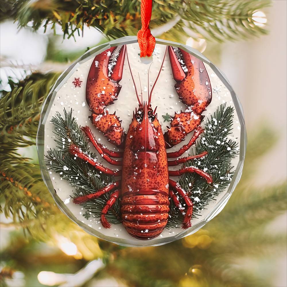 Boiled Maine Lobster Close up Design 2
