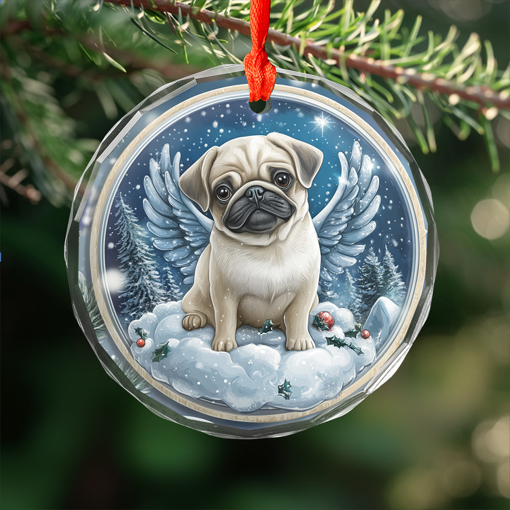 Angel Pug Dog 2
