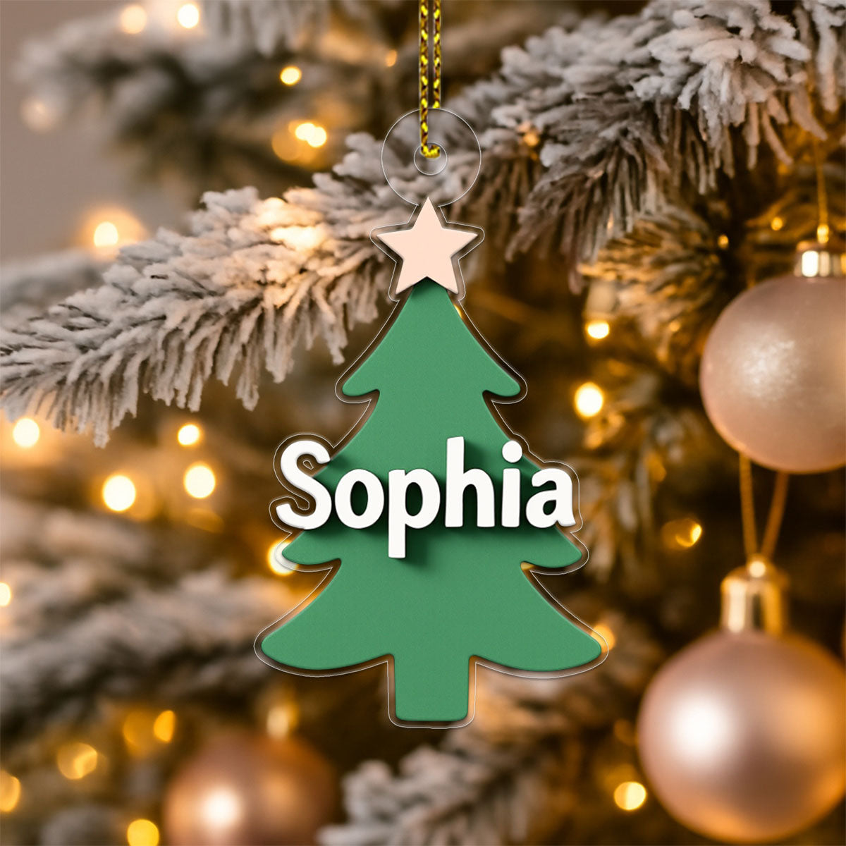 Personalized Christmas Tree