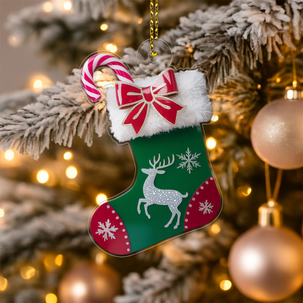 Personalized Christmas Window Decorations Pendant