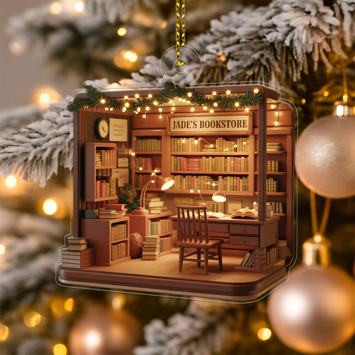 Custom Bookstore Xmas