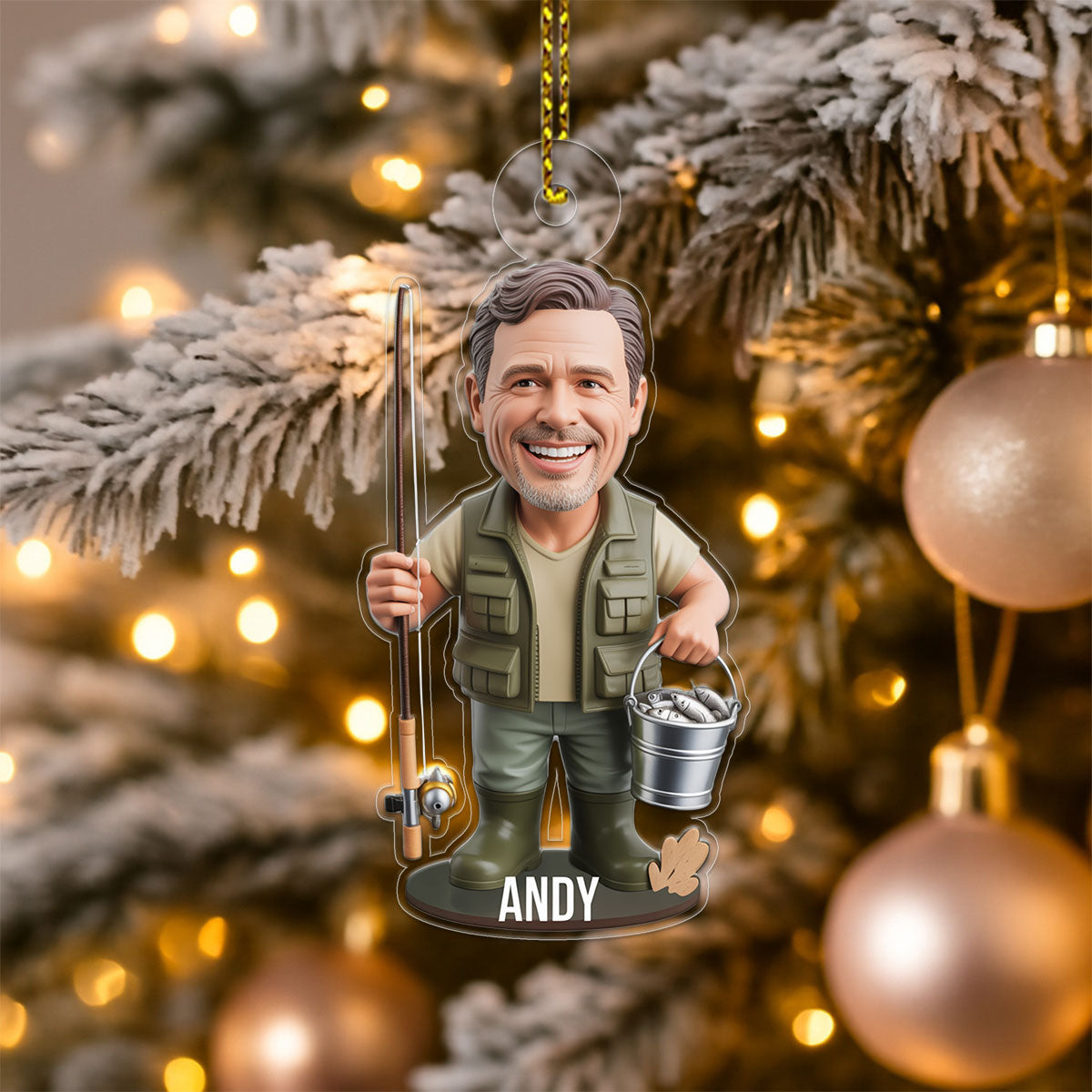 Custom Photo Fisherman