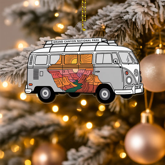 Grand Canyon Road Trip Acrylic Ornament2 copy