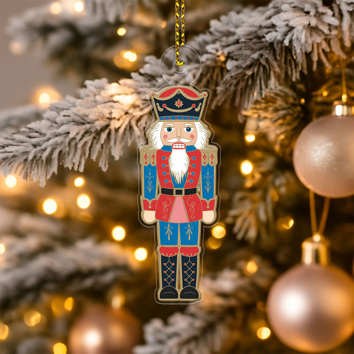 Nutcracker Ornament 3 Acrylic Ornament Christmas Gift