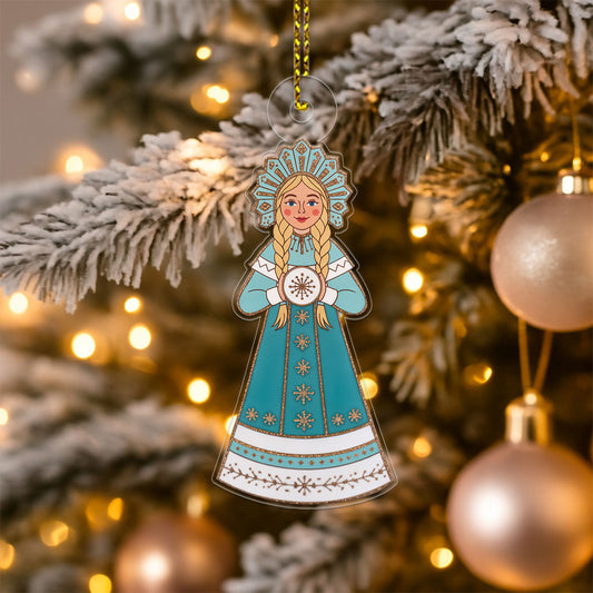 The Snow Maidern 2 Acrylic Ornament Christmas Gift