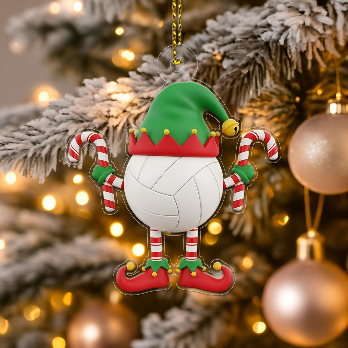Persoanlized Volleyball Christmas