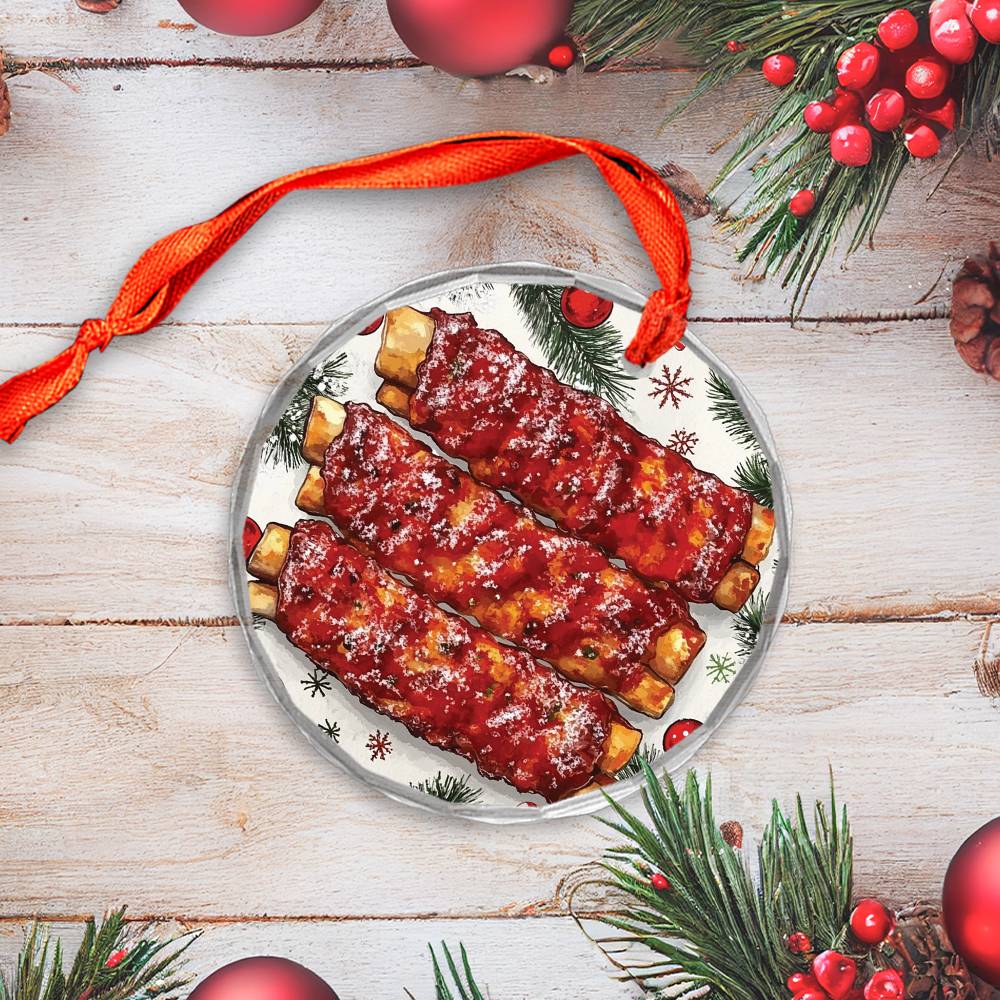 Barbecue Ribs Close up Design 1