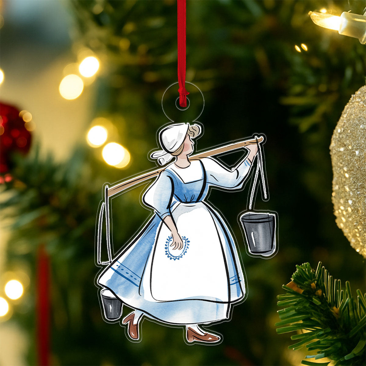 Personalized Dutch Girl Christmas